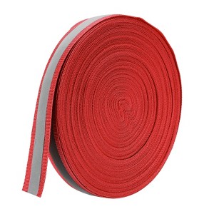 Unique Bargains High Visibility Sew-on DIY Clothing Raincoats Reflective Tape Strip - 1 of 4