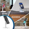 Mount-It! Universal Tablet Stand with Tilt, Anti-Theft Retail iPad POS Kiosk Stand, Fits Tablets from 9.7" to 13" Screen Size, 90 Rotation, White - image 2 of 4