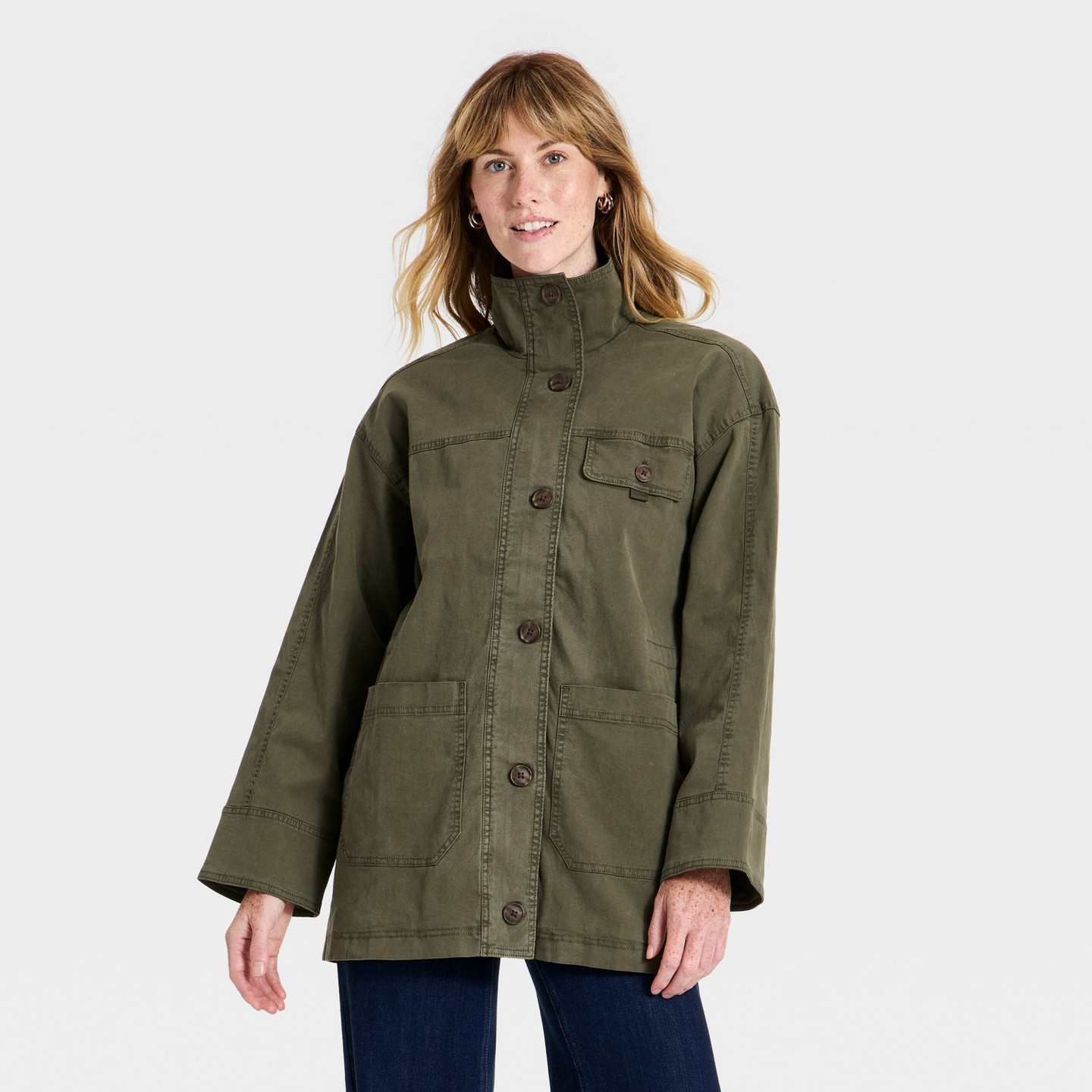 Женская куртка Universal Thread Utility Fashion, цвет: Зелёный — фото 1