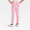 Toddler Girls' Hearts Printed Pants - Cat & Jack™ - 2 of 3