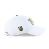 NHL Vegas Golden Knights Adult White Clique Hat: Cotton Adjustable Baseball Cap - 4 of 4