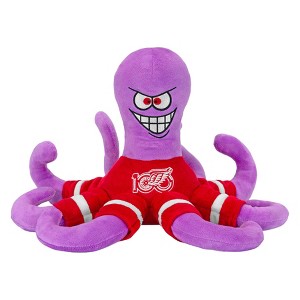 Bleacher Creatures Detroit Red Wings Rally Al The Octopus Centennial 10" Plush Figure - A Mascot for Play or Display - 1 of 4
