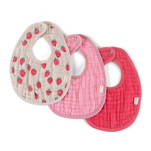 Itzy Ritzy Itzy Cotton Bibs - 3ct - 1 of 4