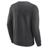NCAA Kansas State Wildcats Men's Gray Crew Neck Fleece Sweatshirt - XXL: Cotton-Polyester Blend, Tagless Pullover - 2 of 3