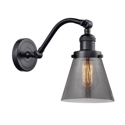 Cone - 1 Light Wall Sconce In Industrial Style-11.5 Inches Tall and 6.5 Inches Wide