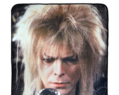 Labyrinth Goblin King Black Fleece Throw Blanket