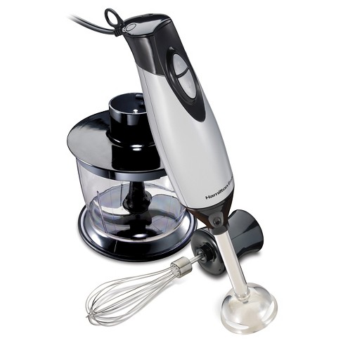 Hamilton Beach 2 Speed Hand Blender with Whisk and Chopping Bowl - 59765 - image 1 of 4