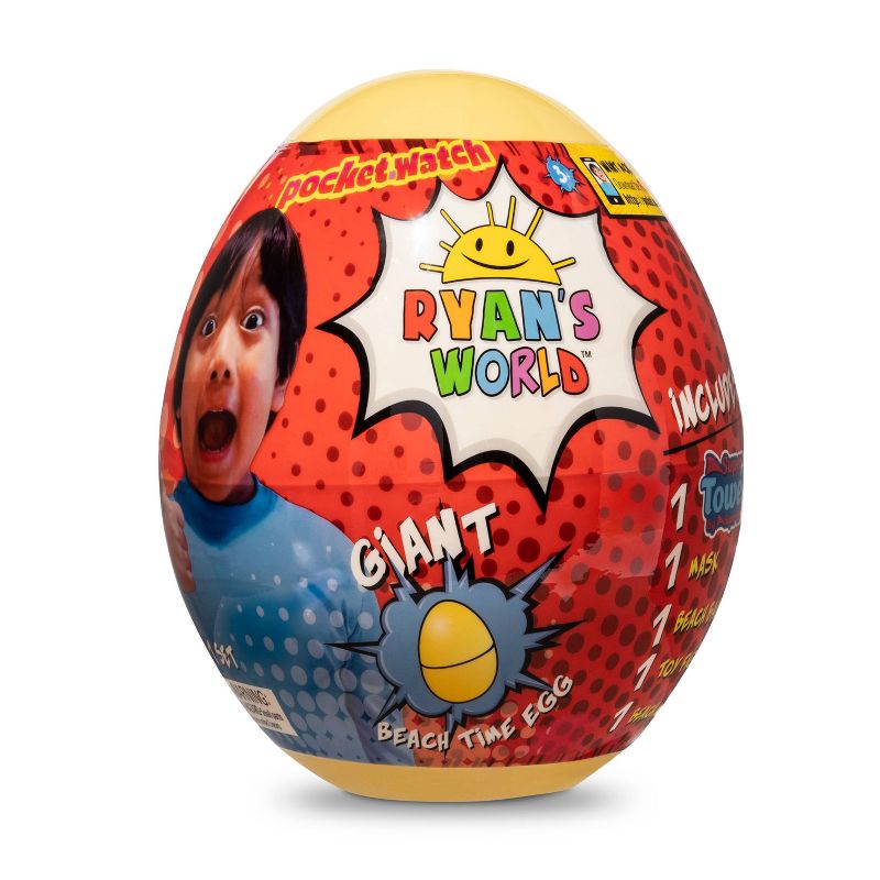 Ryan&#39;s World Surprise Egg Pack Kids&#39; Beach Towel, 1 of 8