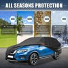 Unique Bargains Waterproof 210D-PU Oxford Car Cover - 2 of 4