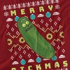 Men's Rick and Morty Merry Pickle Rickmas Ugly Christmas T-Shirt - 2 of 4