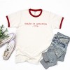 Simply Sage Market Made In America 1776 Ringer Tee - XL - Vintage Red - 3 of 4