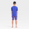 Boys' Kirby 2pc Pajama Set - Blue - 2 of 4