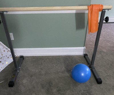 GoFit GoBarre Home Workout Set – Adjustable, Portable Ballet Barre