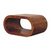 . Wood Amaya Coffee Table - Chestnut Finish As Shown， - 3 of 3