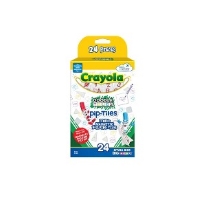 Crayola 24pc Mini Doodle PIP Magnetic Cubes - 1 of 4