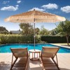 Aoodor 9FT Patio Umbrella Thatch Outdoor Umbrella（ no Base） - 2 of 4
