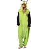 Invader Zim Men's Gir Union Suit Character Kigurumi Costume Pajama Green - 3 of 4