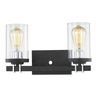 Elk Home Holdfast 2 - Light Vanity in  Charcoal
