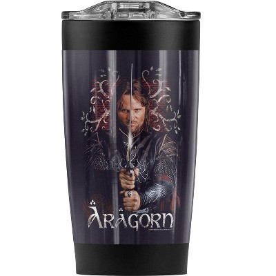 Lord of the Rings Aragorn Steel Tumbler 20oz Coffee Travel Mug