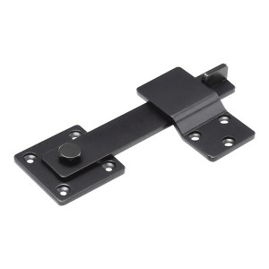 VEVOR Flip Gate Latch, Metal Heavy Duty Gate Latches, Flip Latch Hardware with Hardness, 360° Rotating Latches, Matte Powder Coating Finish, Black - 1 of 4