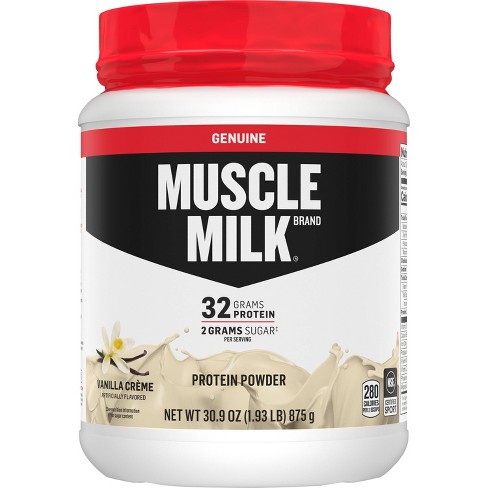 Muscle Milk Lean Muscle Protein Powder - Vanilla Crème - 1.93lb : Target