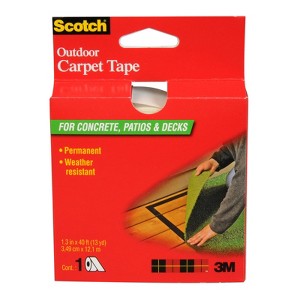 Scotch 1.3 in. W X 40 ft. L Reversible Outdoor Carpet Tape - 1 of 1
