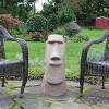 Emsco Easter Island Head Outdoor Garden Statue - Sand - 2 of 3