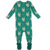 RuggedButts SoftSnooze Baby Boys One Piece Footie Pajamas - 2 of 4