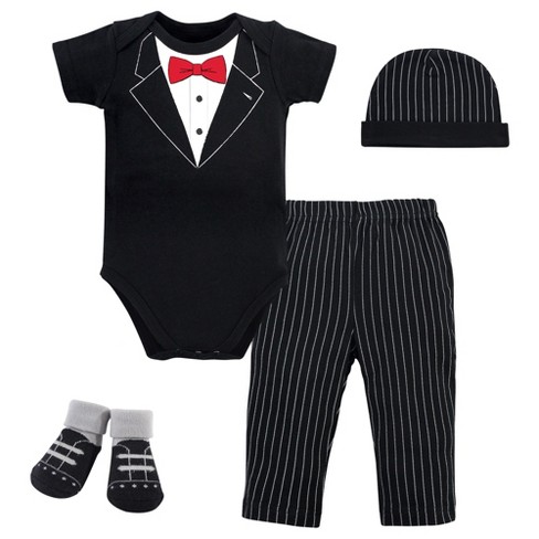 Little Treasure Baby Boy Boxed Gift Set, Tuxedo, 0-6 Months : Target