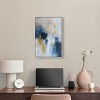 Art Remedy Morning Dew Blue Abstract Wall Art Framed - 2 of 4