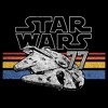 Men's Star Wars: A New Hope Millennium Falcon 77 Retro Stripes T-Shirt - image 2 of 4