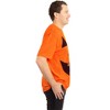 Whiskey and Oak Halloween Crew Neck T-Shirt for Men - Skeleton & Pumpkin - 100% Cotton - 3 of 4