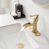 BWE Single Hole Single-Handle Low-Arc Bathroom Faucet - 4 of 4