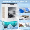 Topteng 15000 BTU Portable Air Conditioner, Cools 900 Sq.Ft, Evaporative Air Cooler, Remote Control - 2 of 4
