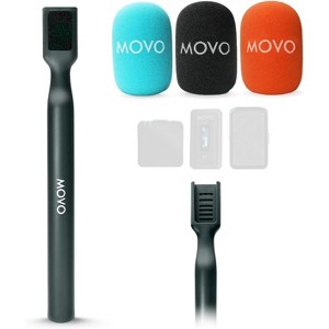 Movo WMX-HM Handheld Interview Mic Handle for Wireless Microphone Transmitters - 1 of 4