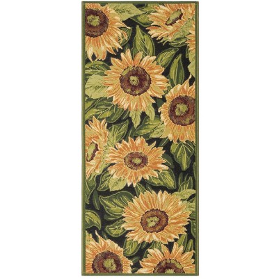 sunflowers black
