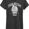 Women's - Peanuts - Snoopy Team Holiday Spirit Short Sleeve Graphic T-Shirt - 2 of 4