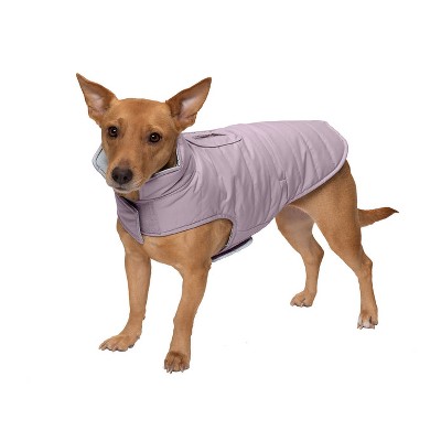 FurHaven Water Repellent Reversible Reflective Puffer Dog Coat