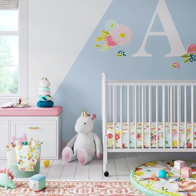 Floral baby clearance bedding target