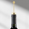 Unique Bargains Thin Stem with Bead Wine Stopper Aluminum Alloy TPR 12x2.1x2.1cm 4.72"x0.83"x0.83" 1 Pc - 2 of 3