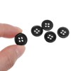Unique Bargains Sewing Resin Round Flat 4-Hole Replacement Craft Buttons 20 Pcs - 4 of 4