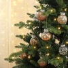 30 Pcs Christmas Ball Ornaments, 2.36 Inch/6 Cm Christmas Balls, Decorative Baubles, Shatterproof Christmas Tree Ball for Holiday Party Decoration - 3 of 4