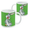 Looney Tunes Bugs Bunny Ceramic Coffee Mug, Novelty Gift Mugs for Coffee, Tea and Hot Drinks, 11oz, White - 2 of 4