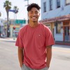 Dalix Mens Spritz Midweight Garment Dye Tee - 3 of 4