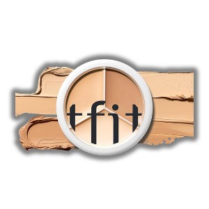 TFIT Cover Up Pro Concealer #01 Neutral | High-Pigmented, Full Coverage & Crease-Proof | Korean Concealer for Dark Circles - (0.52 oz) - 1 of 3