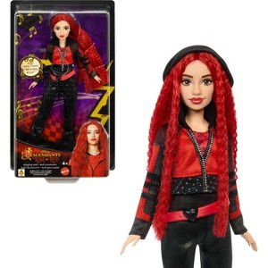 Disney Descendants: The Rise of Red Doll – Singing Red Doll with Movie-Inspired Clothes & Accessories, Sings "Seeing Red" - 1 of 4