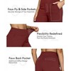 BABYYER Women's Yoga Pants, High-Waist Straight-Leg Work Pants, Wide Leg Casual Sweatpants with Pockets, Breathable and Elastic - 2 of 4