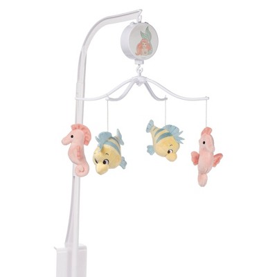 Disney Little Mermaid Musical Baby Crib Mobile with Plush Toys