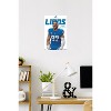 Trends International NFL Detroit Lions - Aidan Hutchinson Feature Series 25 Unframed Wall Poster Prints - 2 of 4