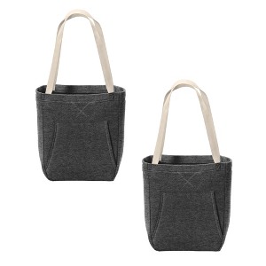 Port & Company Core Fleece Sweatshirt Shopping Tote Set - 1 of 4